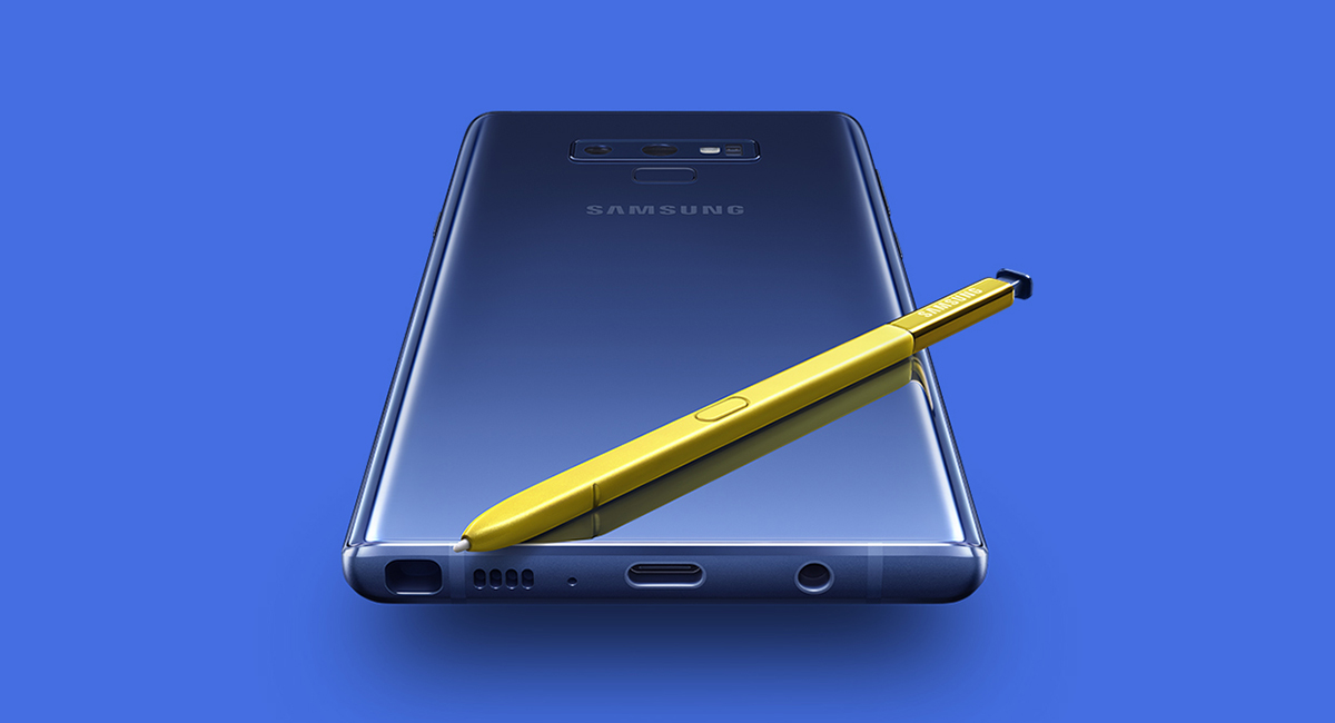 Samsung Galaxy Note9 presentation title