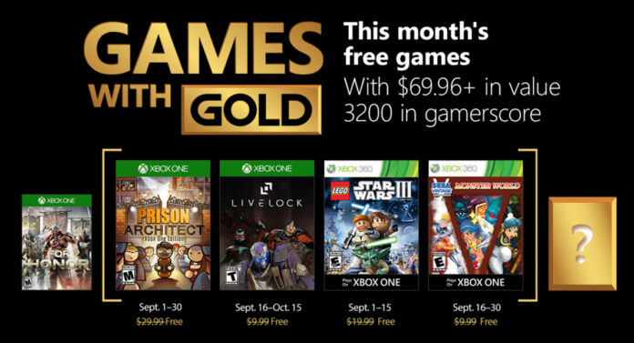 Xbox live gold games