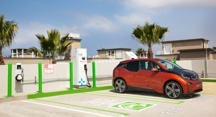 Delta Electronics electric car charging station