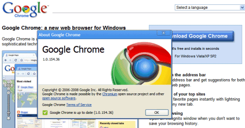 "Google Chrome"