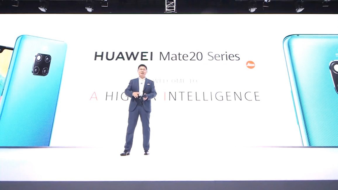 Huawei Présentation du Mate 20 Mate 20 Pro