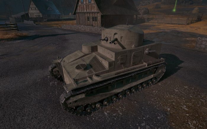 World of Tanks dark front