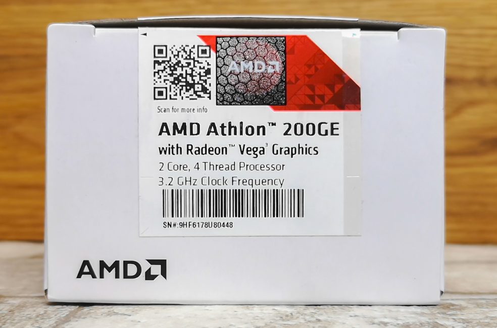 AMD Athlon 200GE näytönohjain
