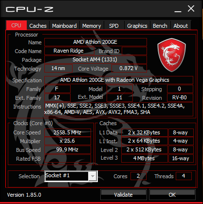 Огляд APU AMD Athlon 200GE. Гіперпендель гіперпню