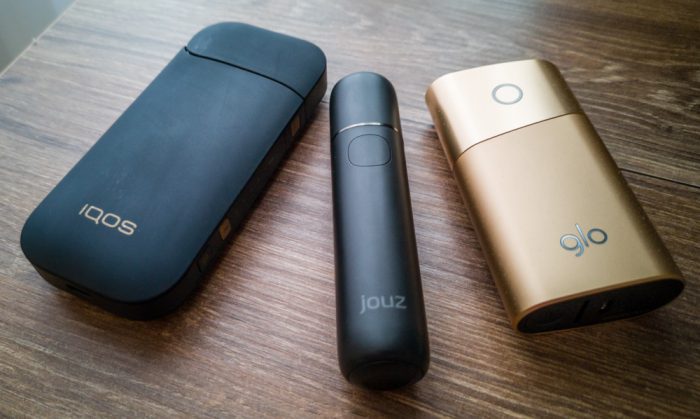 iqos vs jouz vs glo