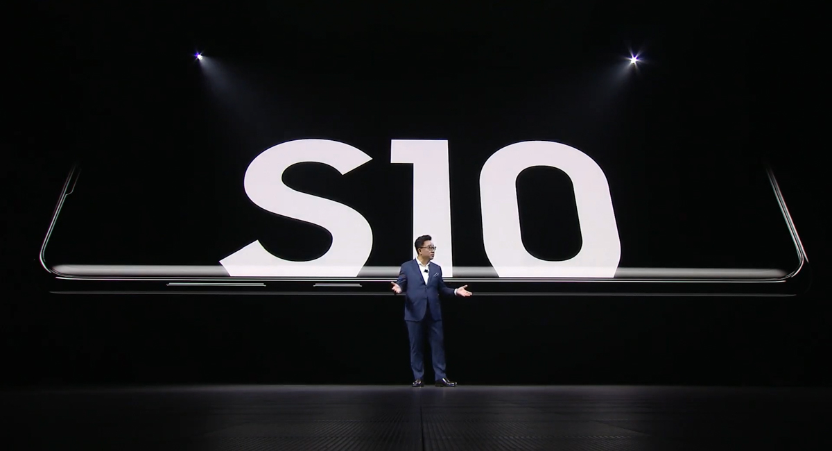 Samsung Galaxy S10 презентация