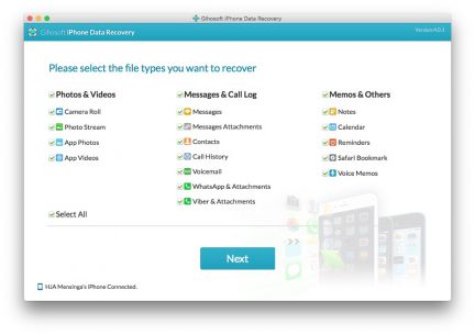 gihosoft iphone data recovery free review