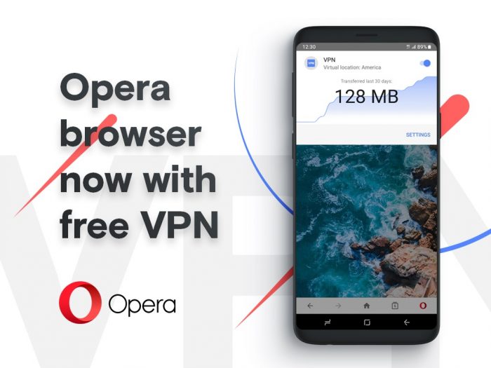 Opera представляет бесплатный встроенный VPN в Android-браузере