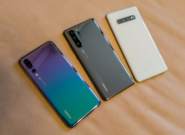 Huawei P20 Pro vs Huawei P30 Pro vs Samsung Galaxy S10