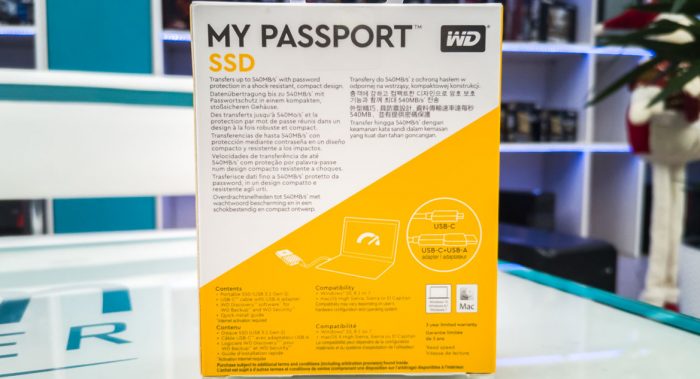 Western Digital My Passport SSD 512GB