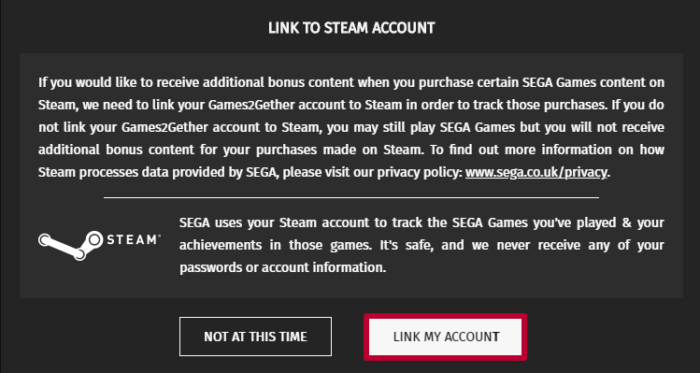 2 игры от Sega в Steam