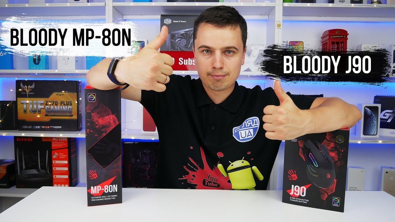 Огляд ігрової миші A4Tech Bloody J90