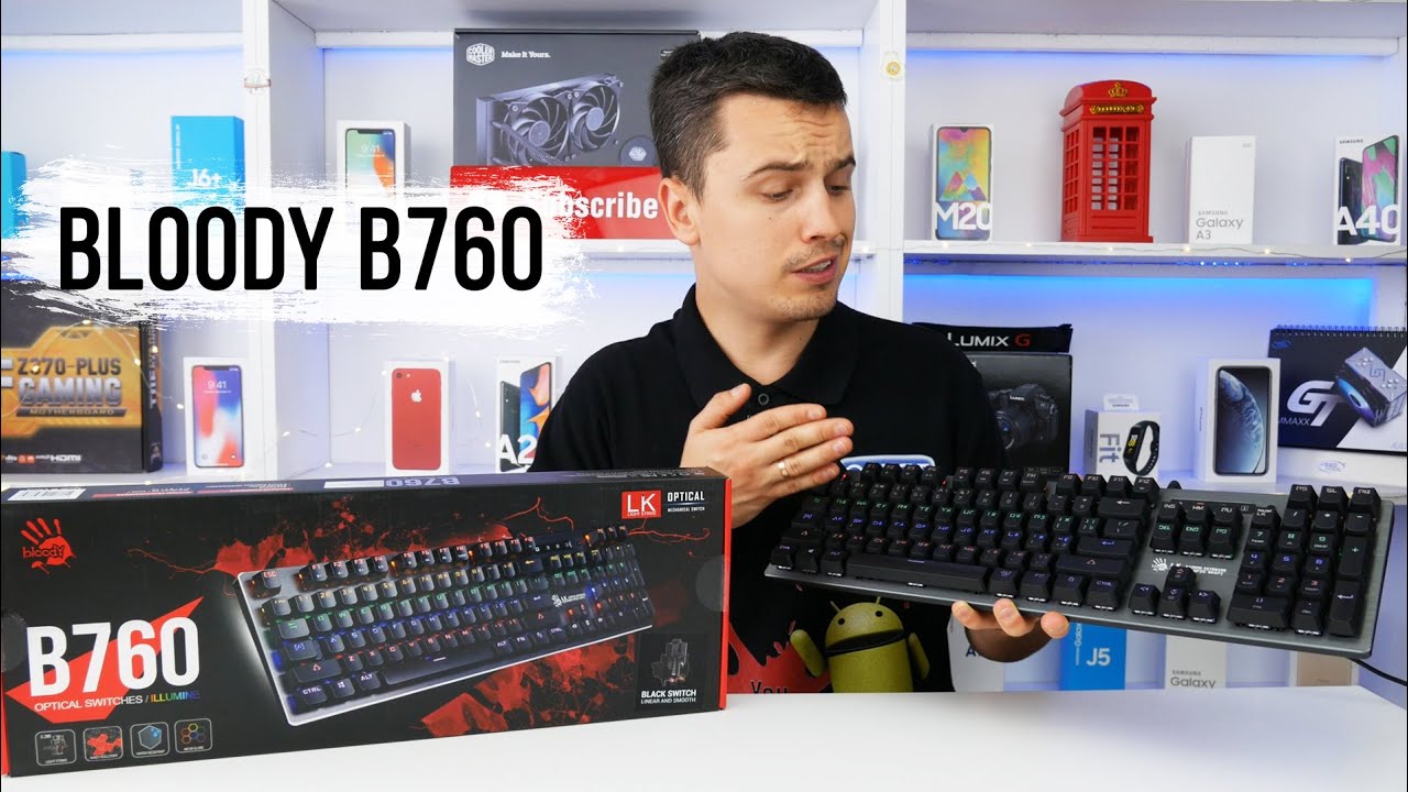 Огляд ігрової клавіатури A4Tech Bloody B760