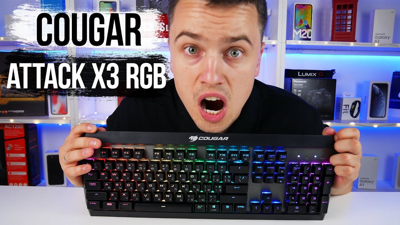 Огляд Cougar Attack X3 RGB