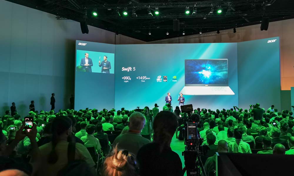 IFA 2019: Репортаж с презентации Acer