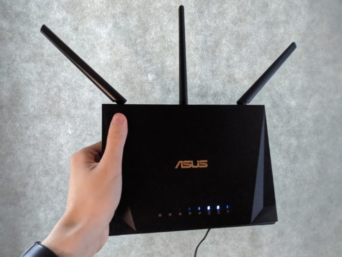 Настроить asus rt ac65p