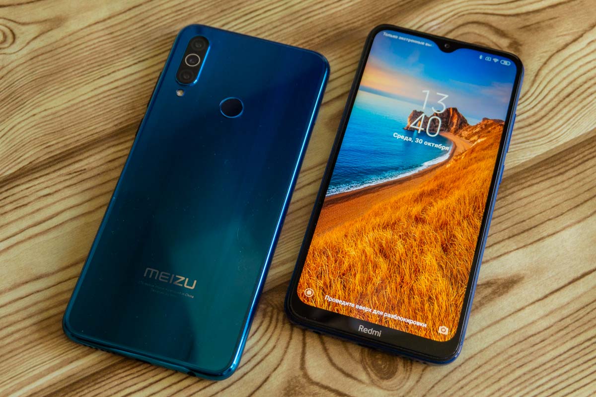 Redmi 8 против Meizu M10