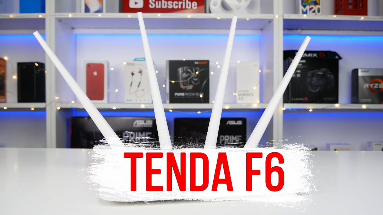 Відео: Огляд Tenda F6