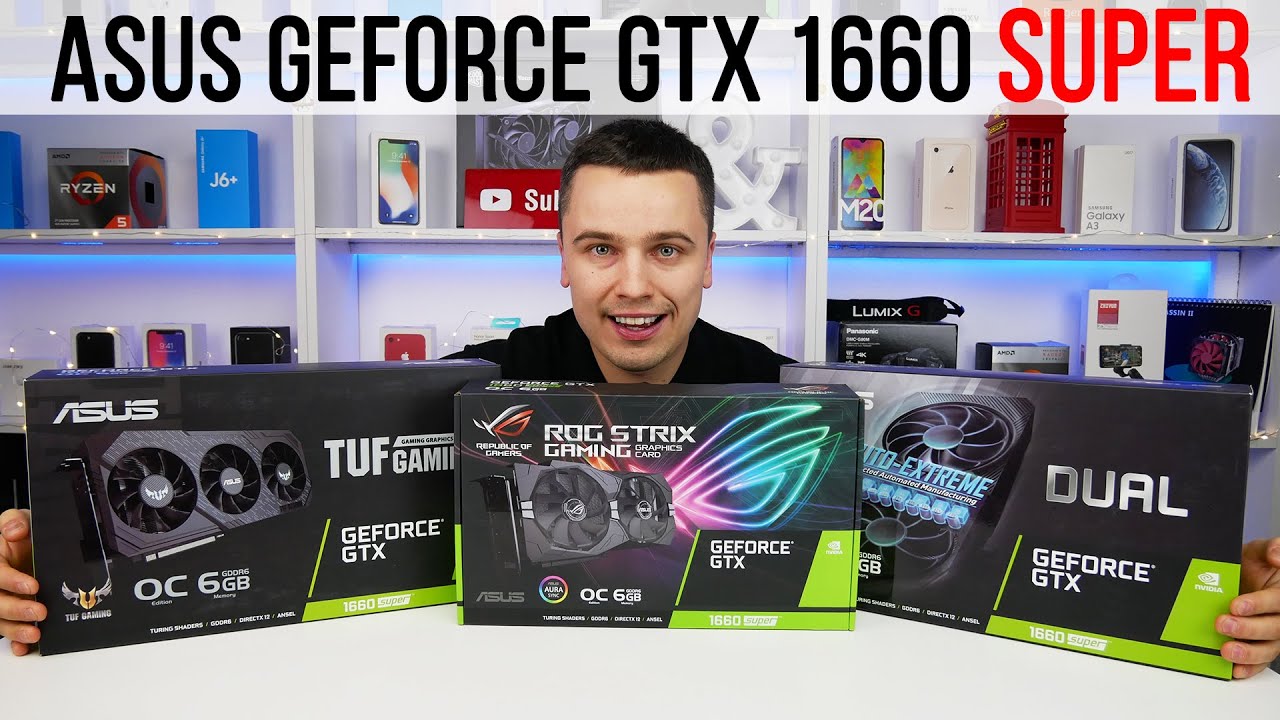 Вибираємо найкращу відеокарту з лінійки ASUS GeForce GTX 1660 SUPER