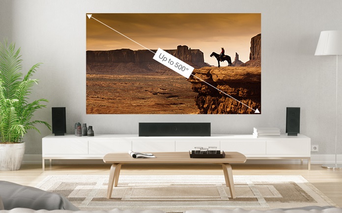 5 переваг домашніх проекторів над телевізорами