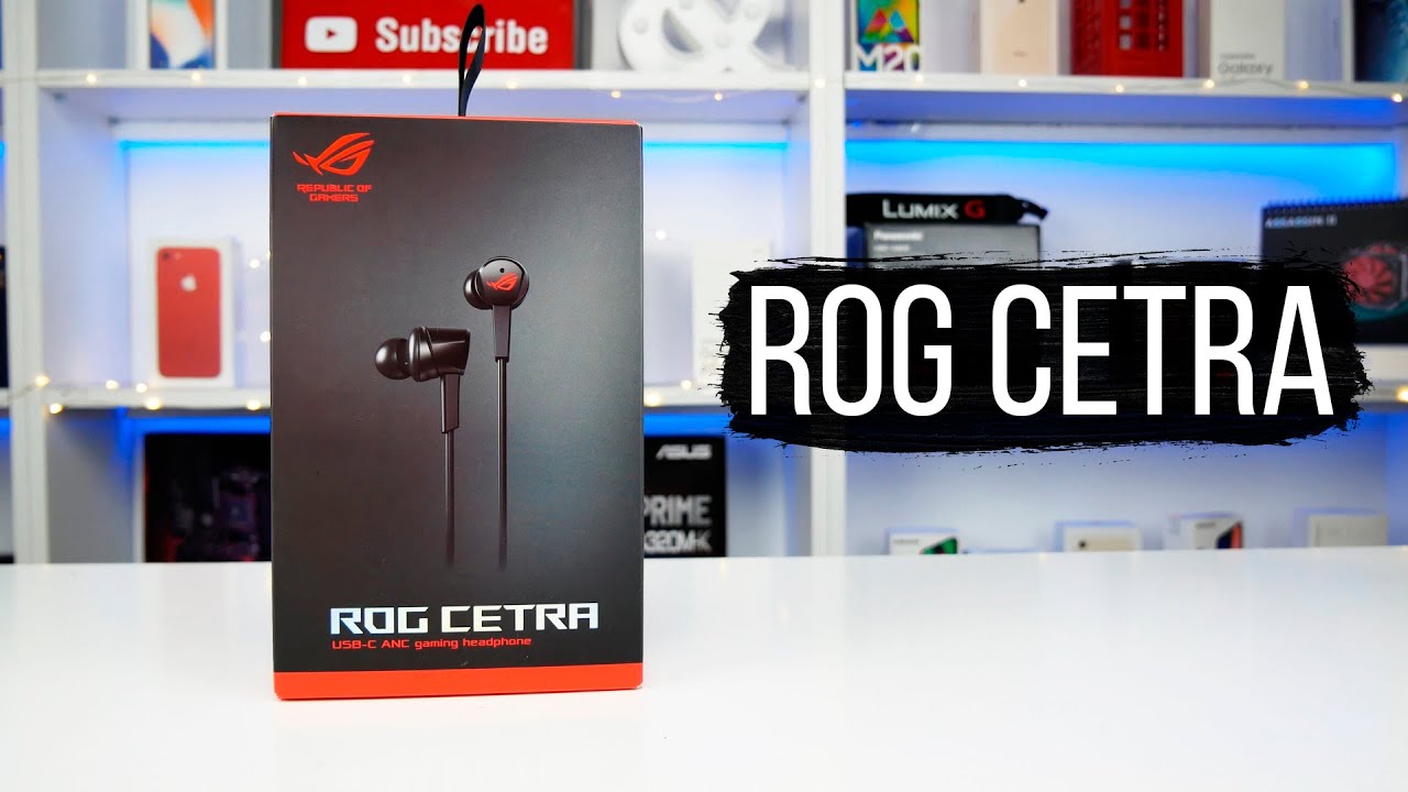 Відео: Огляд ASUS Rog Cetra – Ігрові навушники з активним шумозаглушенням