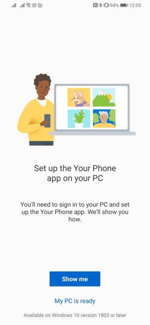 Your Phone Windows 10