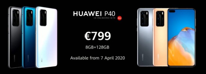 серія Huawei P40