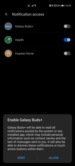 Galaxy Wearable - Samsung Galaxy Buds+