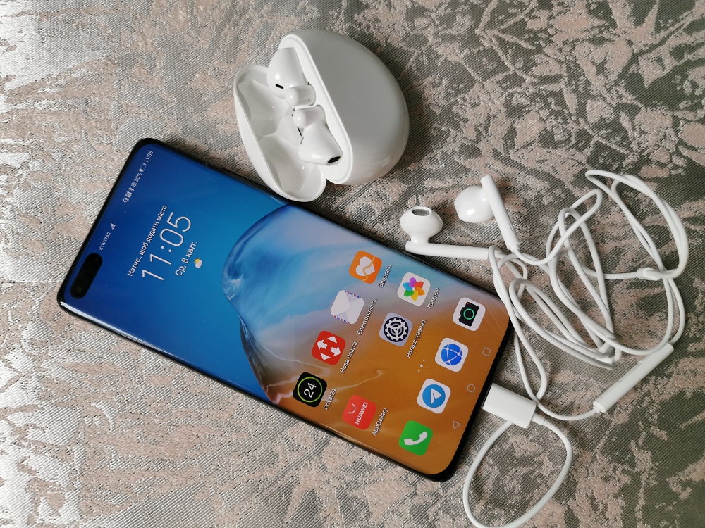 huawei p40 earphones