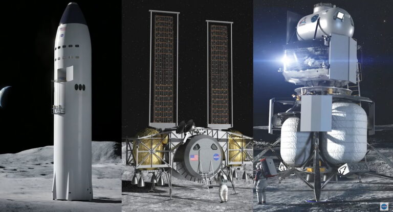 SpaceX получила контракт на разработку корабля для Лунной программы NASA