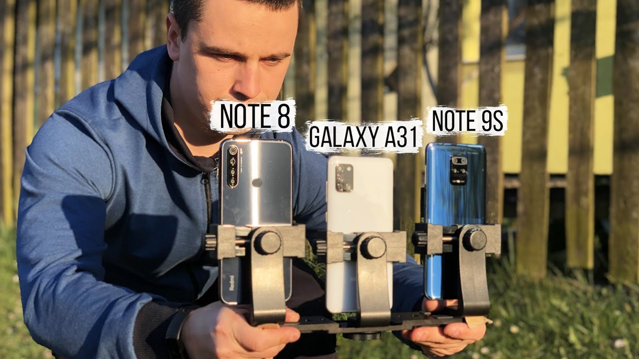 Samsung Galaxy A31 vs Xiaomi Redmi Note 9s vs Xiaomi Redmi Note 8