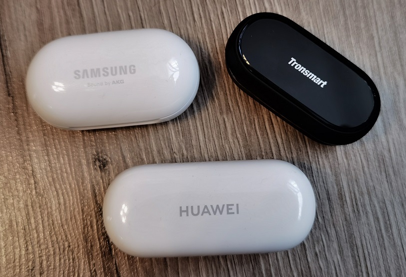 Samsung Galaxy Buds+ против Tronsmart Onyx Free против Huawei FreeBuds 3i