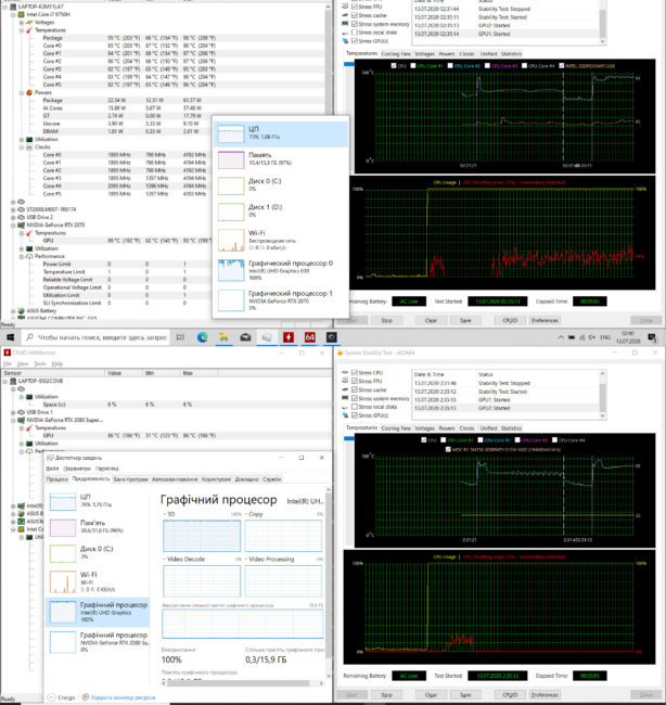 AIDA64 벤치