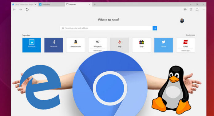 Microsoft Edge для Linux