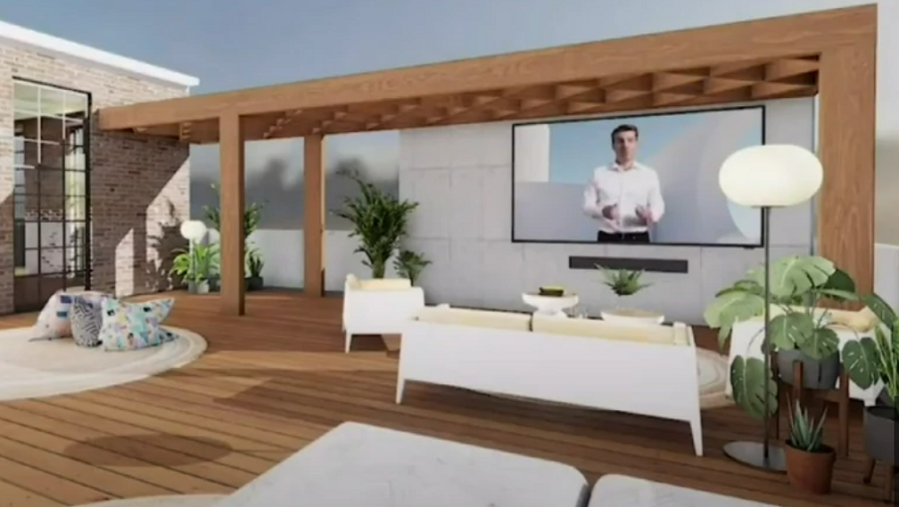 Samsung Terrasse-TV