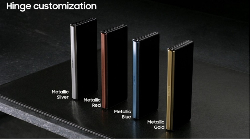 Samsung Galaxy Z Fold2 - pielāgotas krāsas
