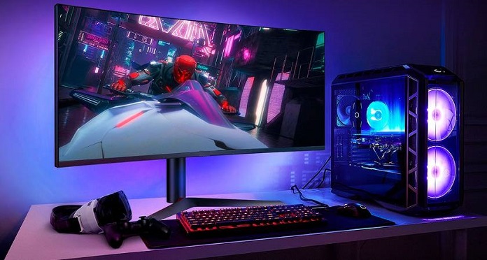 Monitor dengan kecepatan refresh 144 Hz