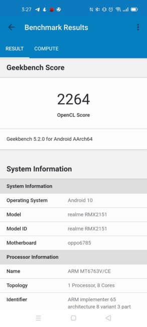 Realme 7 benchmarks