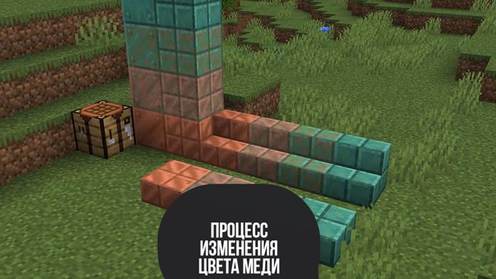 Медная руда в Minecraft PE 1.17.30, 1.17.60 и 1.17.90
