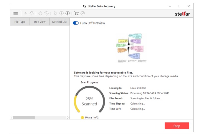 Stellar Data Recovery Professional for Windows