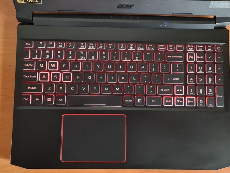 Acer nitro 5 как включить без клавиатуры