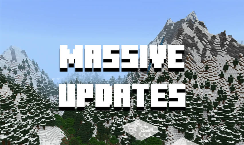 MCPE in 2021 - Massive Updates