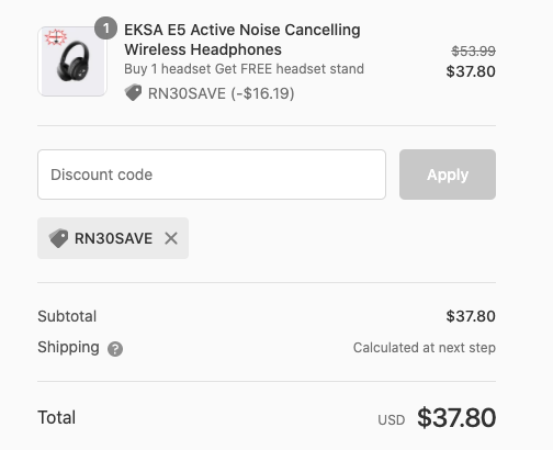 EKSA E5: Slik kjøper du de beste budsjetthodetelefonene med ANC for $38!