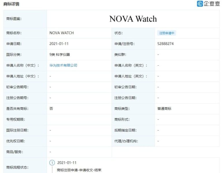 huawei ceas patent nova