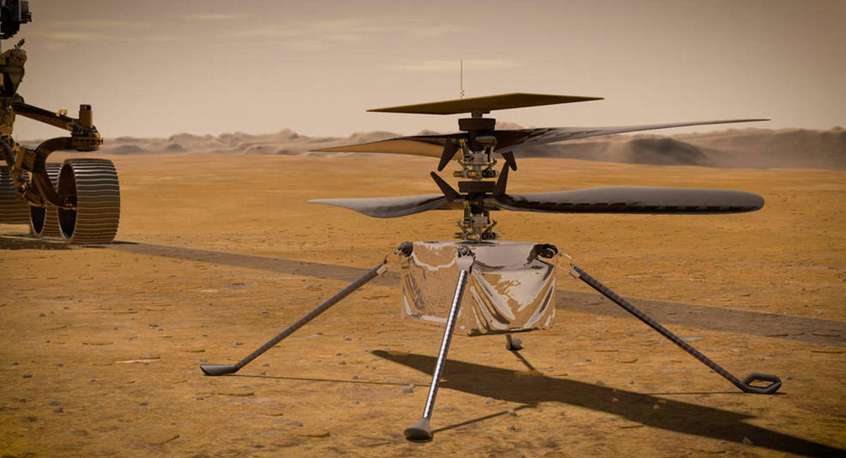 NASAのIngenuity火星ヘリコプター