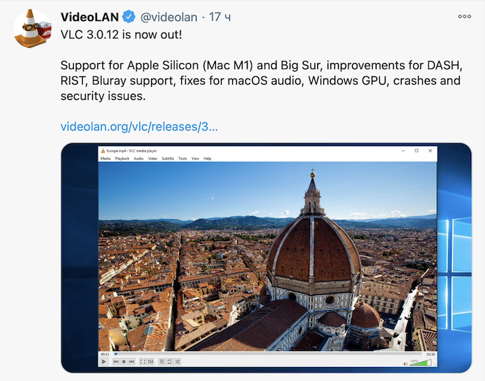 VLC Apple Silicon Announcement