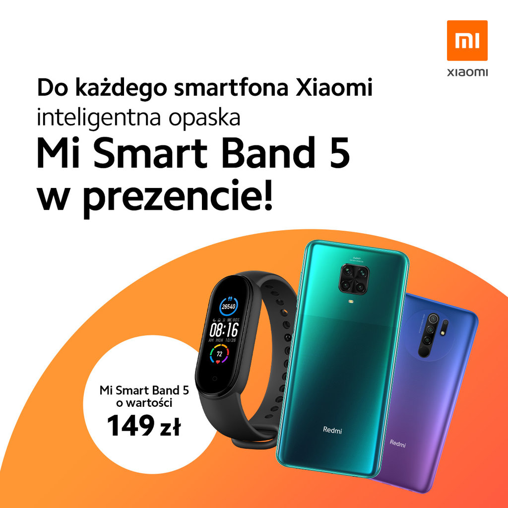 Mi Band 5 w prezencie