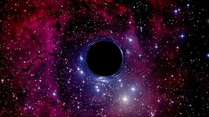 скупчення дрібних чорних дір