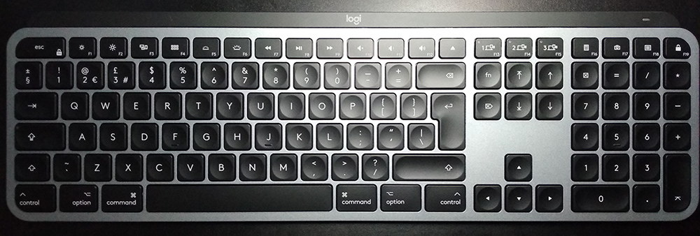 Πλήκτρα Logitech MX για Mac