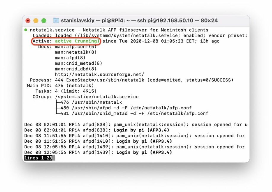 install netatalk raspberry pi